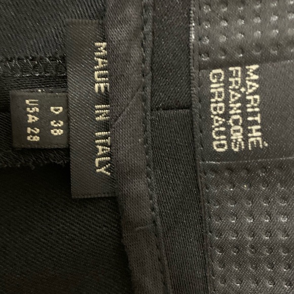 Marithe Francois Girbaud- black pants - Picture 2 of 7